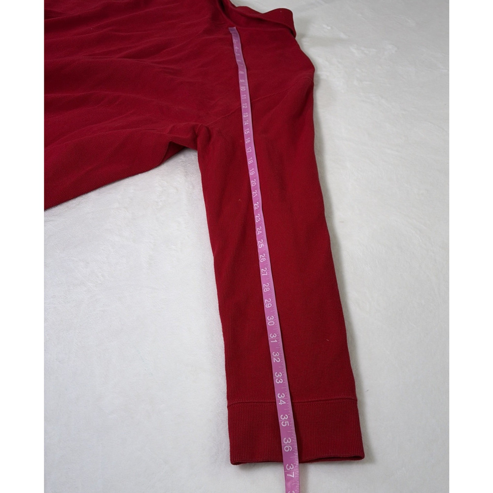 Polo Ralph Lauren Mens XXL Red Quarter Zip Pullovers Pony Cotton Bnfts Charity - Picture 10 of 10